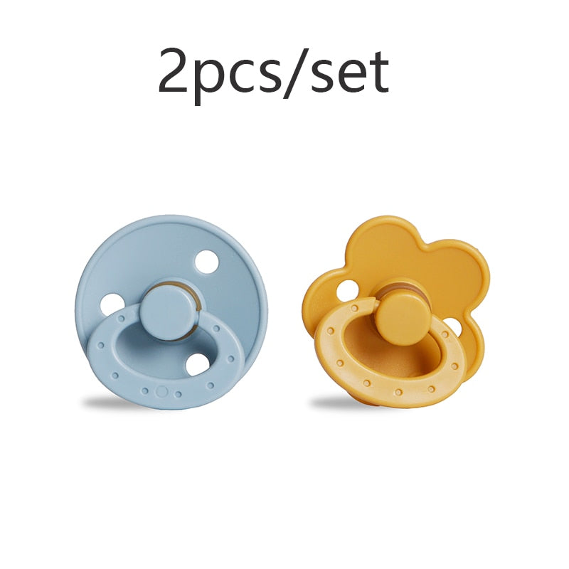 2 Pcs/Set Latex Pacifier