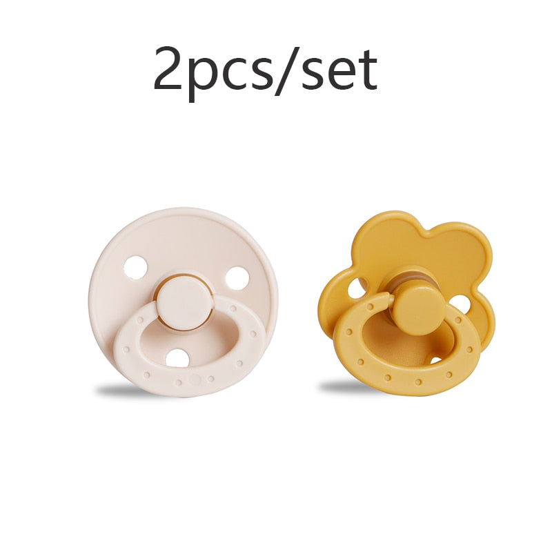 2 Pcs/Set Latex Pacifier