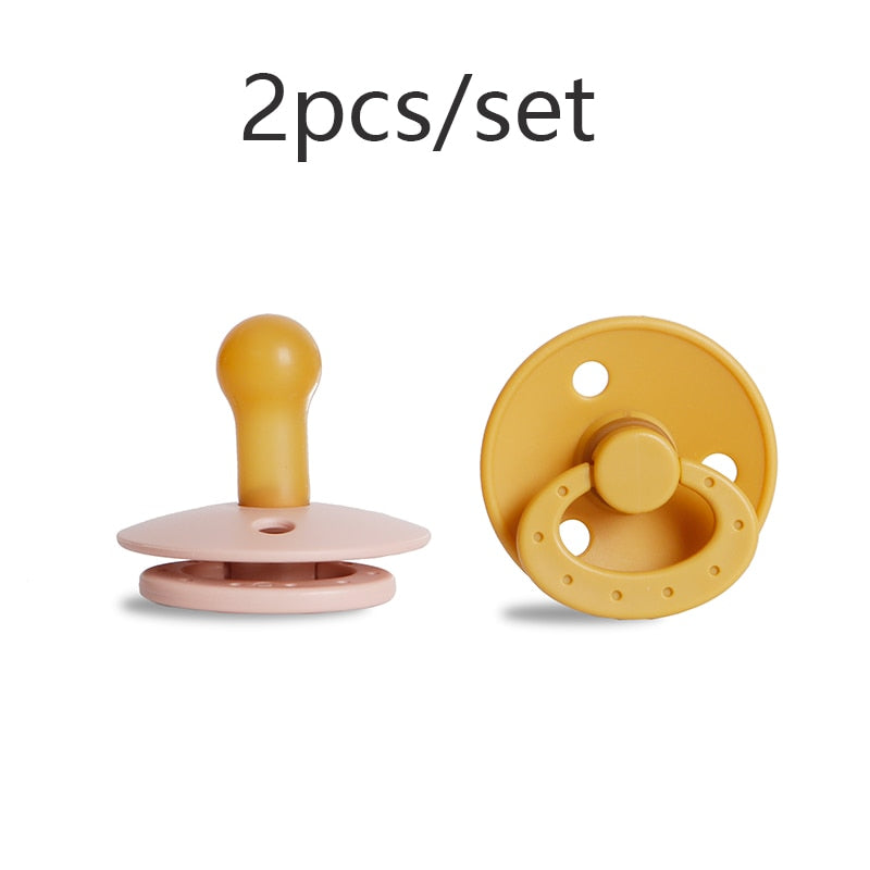 2 Pcs/Set Latex Pacifier