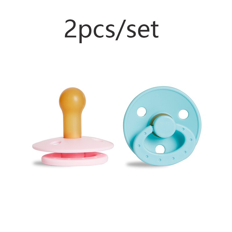 2 Pcs/Set Latex Pacifier