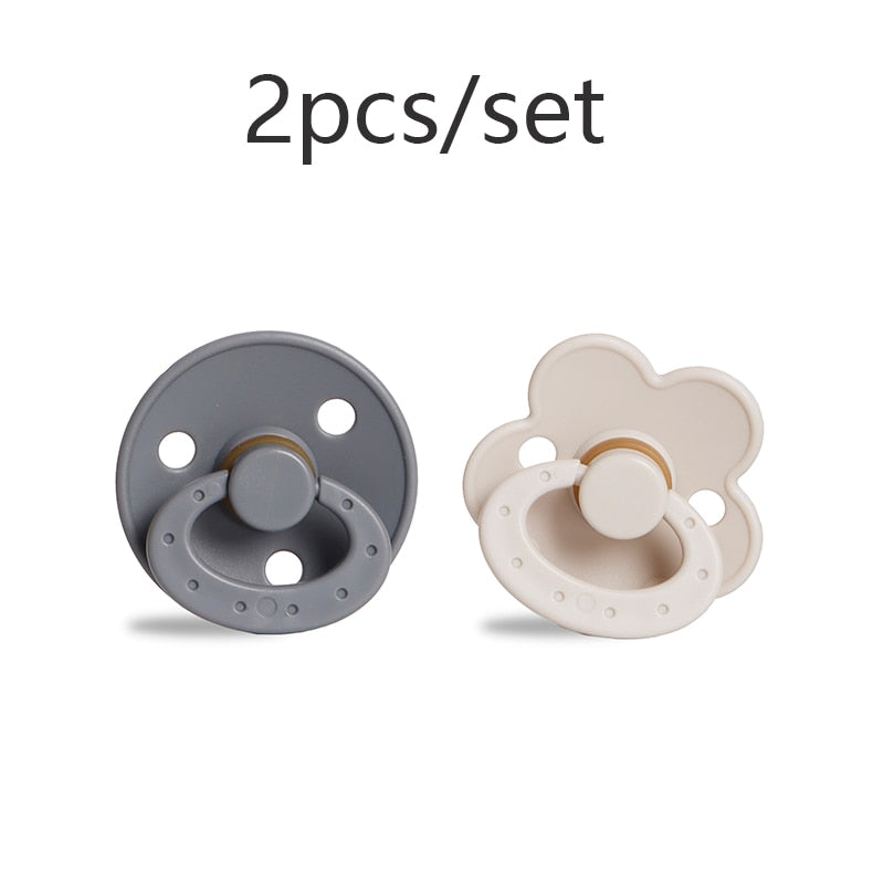 2 Pcs/Set Latex Pacifier