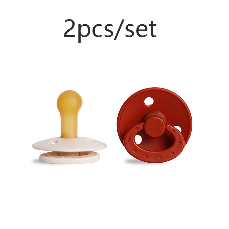 2 Pcs/Set Latex Pacifier