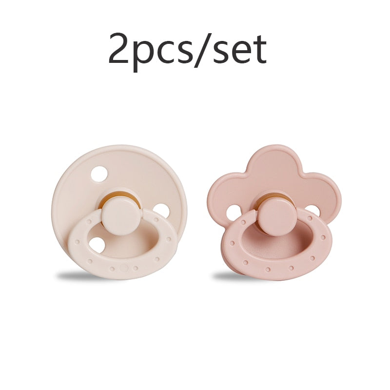 2 Pcs/Set Latex Pacifier