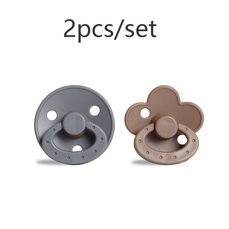 2 Pcs/Set Latex Pacifier