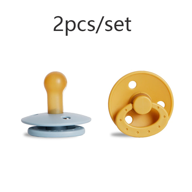 2 Pcs/Set Latex Pacifier