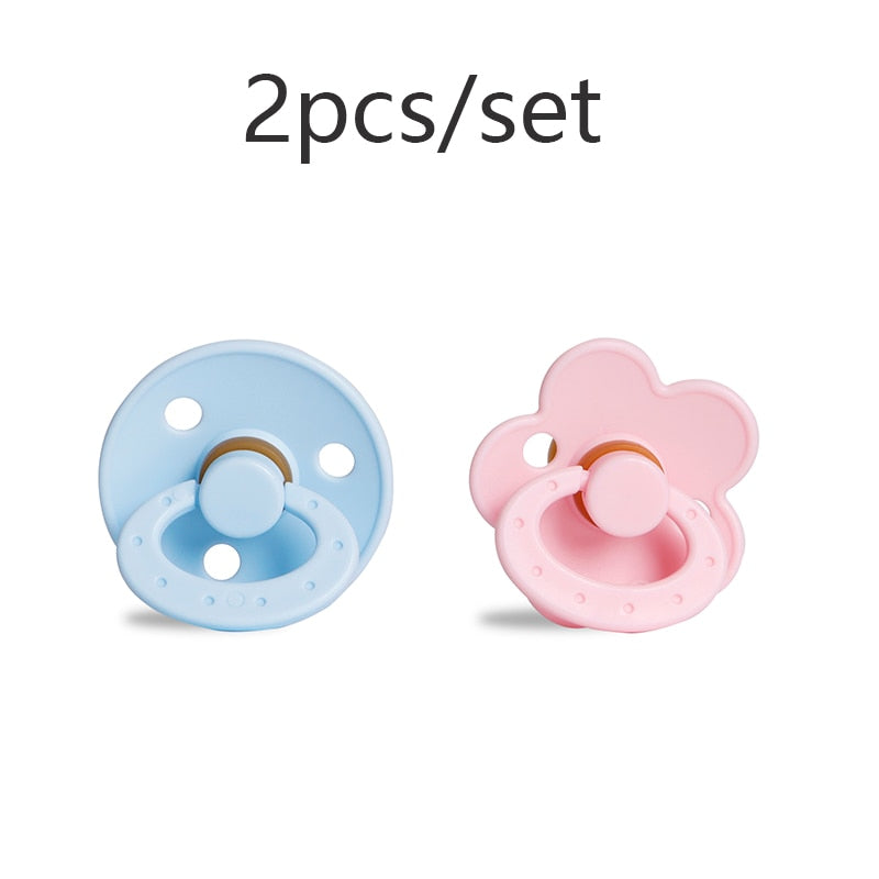 2 Pcs/Set Latex Pacifier