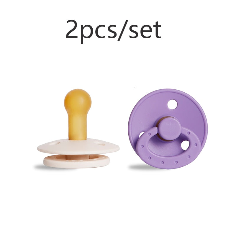 2 Pcs/Set Latex Pacifier